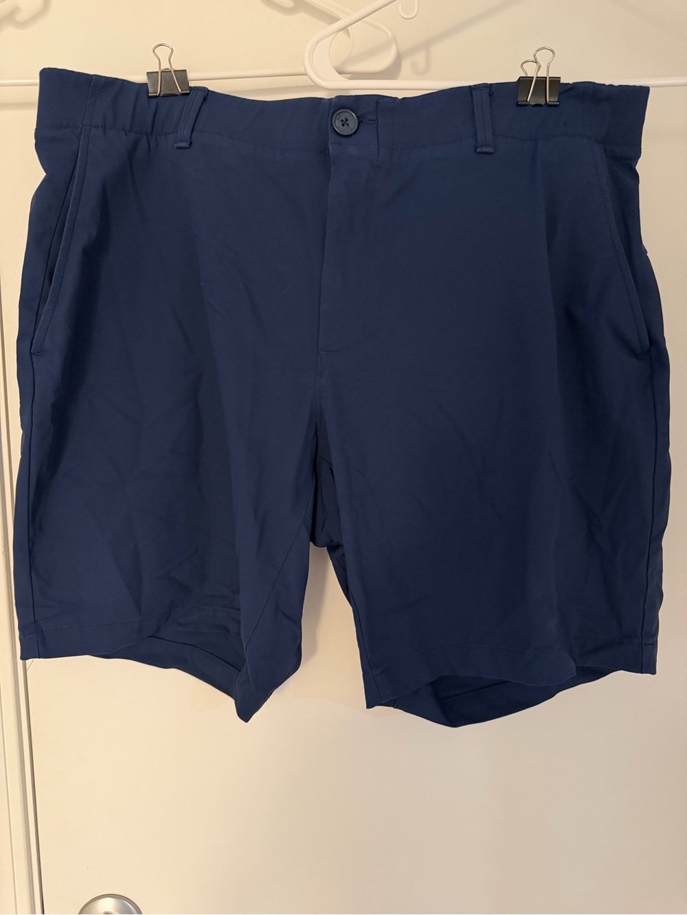 Under Armour Men's Deep Navy Performance Flat-Front Shorts